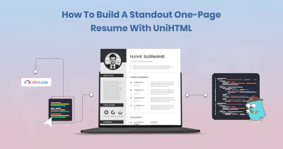 How to Build Your One-Page Resume Using UniHTML