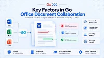Key Factors in Go Office Document Collaboration