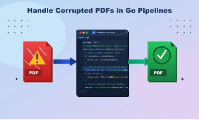 How to Handle Corrupted or Malformed PDFs in Go Pipelines